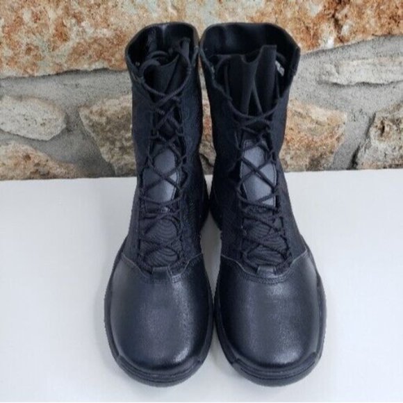Nike SFB B1 Tactical Miliary Combat Boots Men's Size 12 Triple Black DX2117-001 - Picture 7 of 12